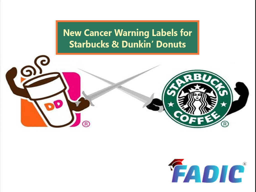 Starbucks Coffee Cancer Warning Labels Coming in California