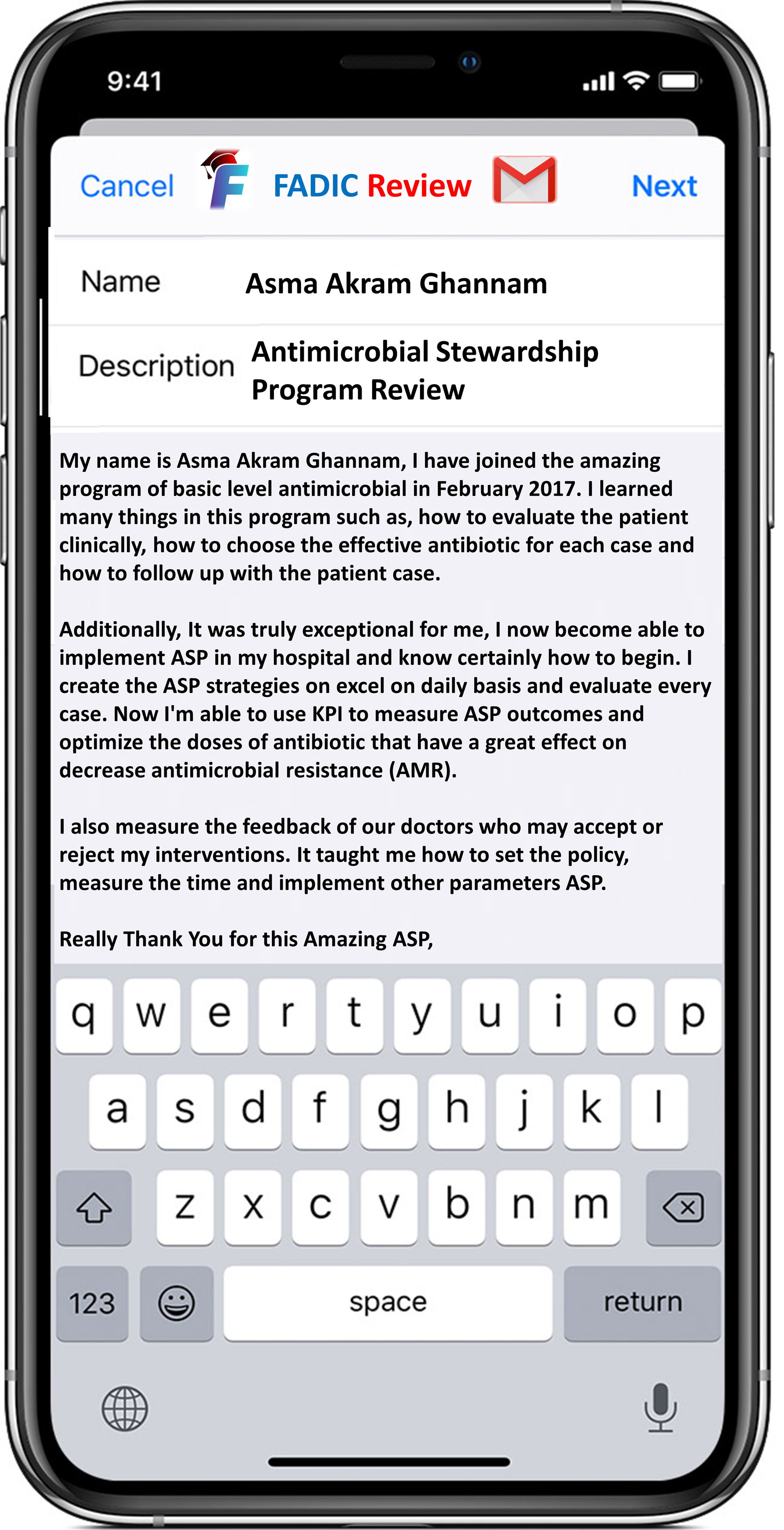 Candidate Success Story
