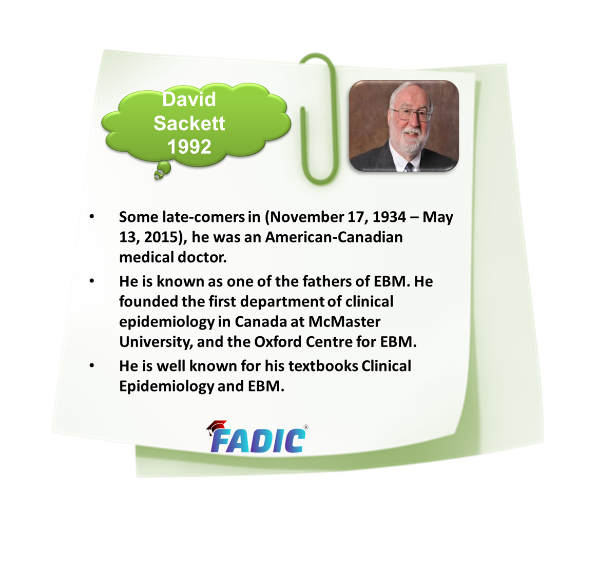 الطب المبني علي الأدلة