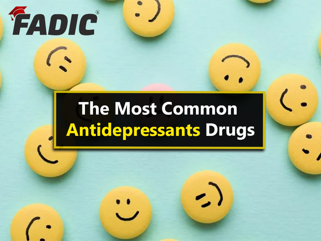 10 Antidepressants Commonly Used doses, side effects, and uses