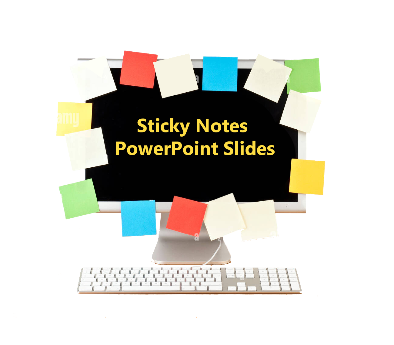 Post-it-Notes PowerPoint Templates and Presentations Slides