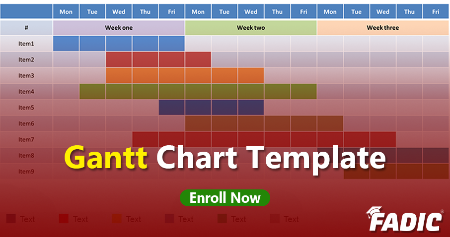 gantt chart template powerpoint