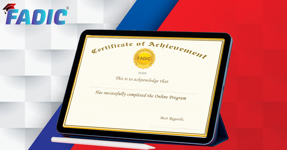 And Finally, Your Certificate…