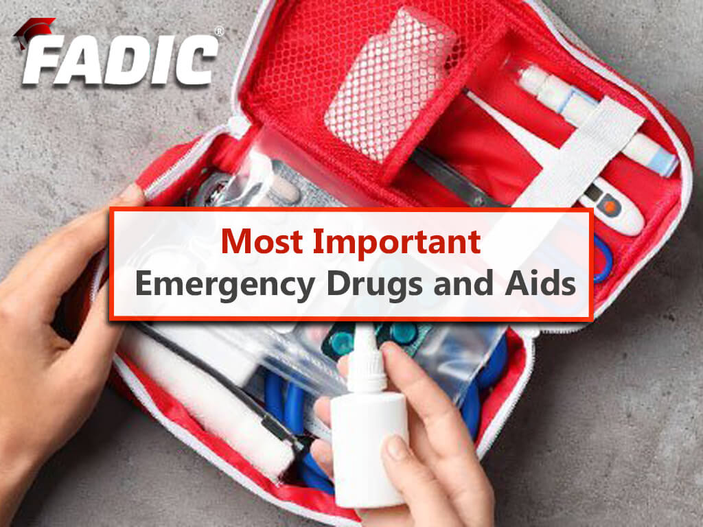 Most Important Emergency Drugs And Aids