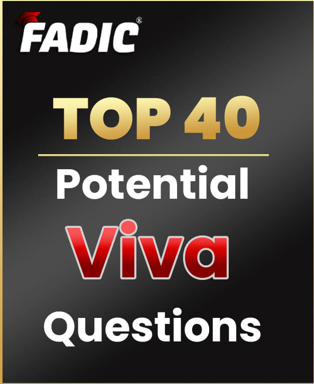Top 40 Potential Viva Questions book