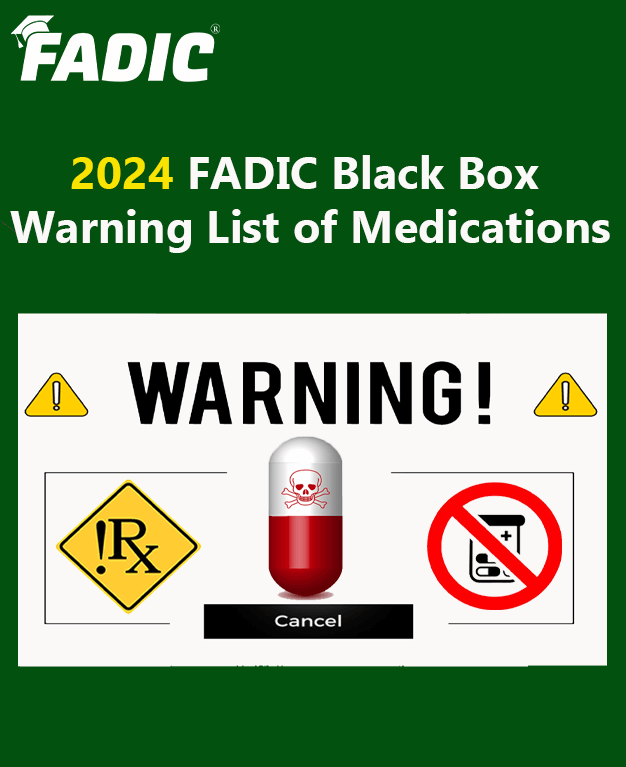 List of Medication with Black Box Warning