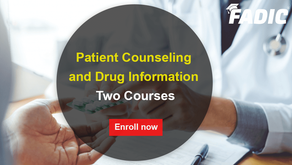 Patient Counseling and Education and Drug Information Program for Pharmacists