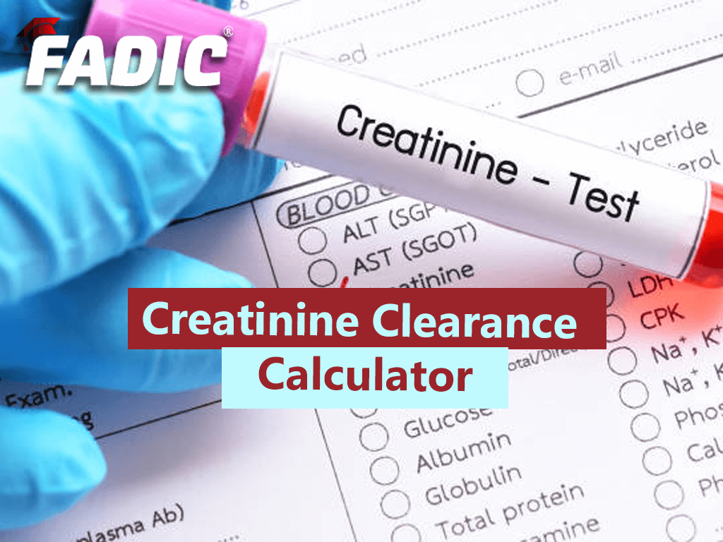 Creatinine Clearance Calculator