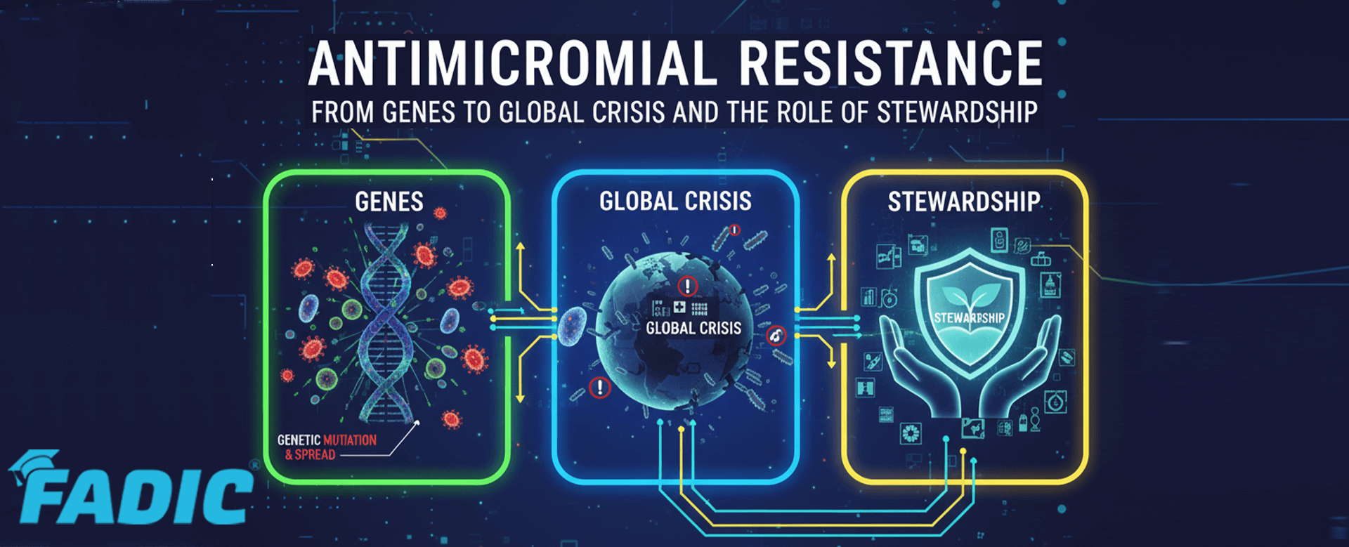 Antimicrobial Resistance: From Genes to Global Crisis and the Role of Stewardship